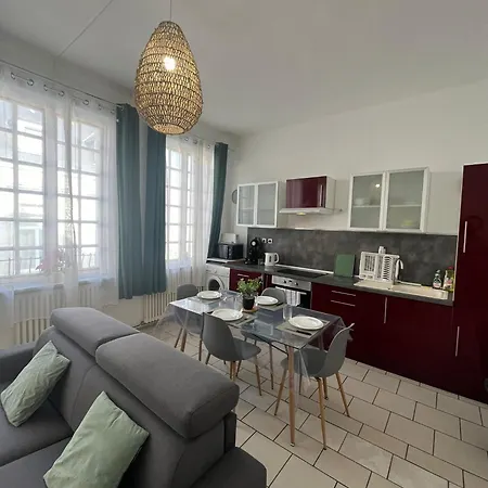 L'oasis Arrageoise 45m2 4 Personnes Hyper Centre Arras