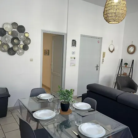 L'oasis Arrageoise 45m2 4 Personnes Hyper Centre Apartman *