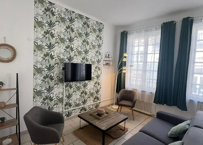 Appartement L'oasis Arrageoise 45m2 4 Personnes Hyper Centre Arras